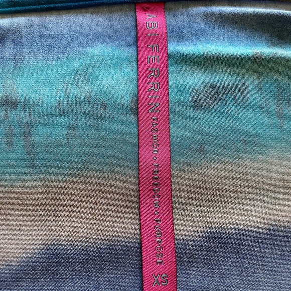 VGUC Anthropologie Kimono Style Relaxed Fit Tie Dye Dress,Drawstring Waist - Picture 11 of 12